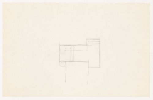Sketch sectional detail for the Metallurgy Building, Illinois Institute of Technology, Chicago