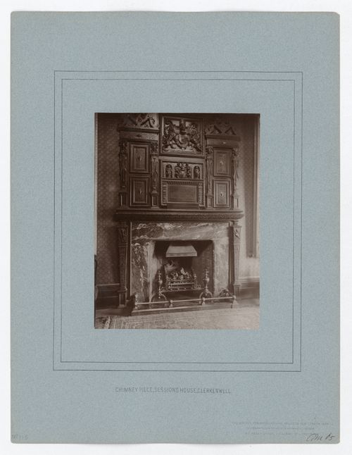 Chimney piece, Sessions House, Clerkenwell