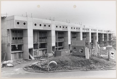 View of Southgate Housing Phases I and IA building site, Runcorn, England
