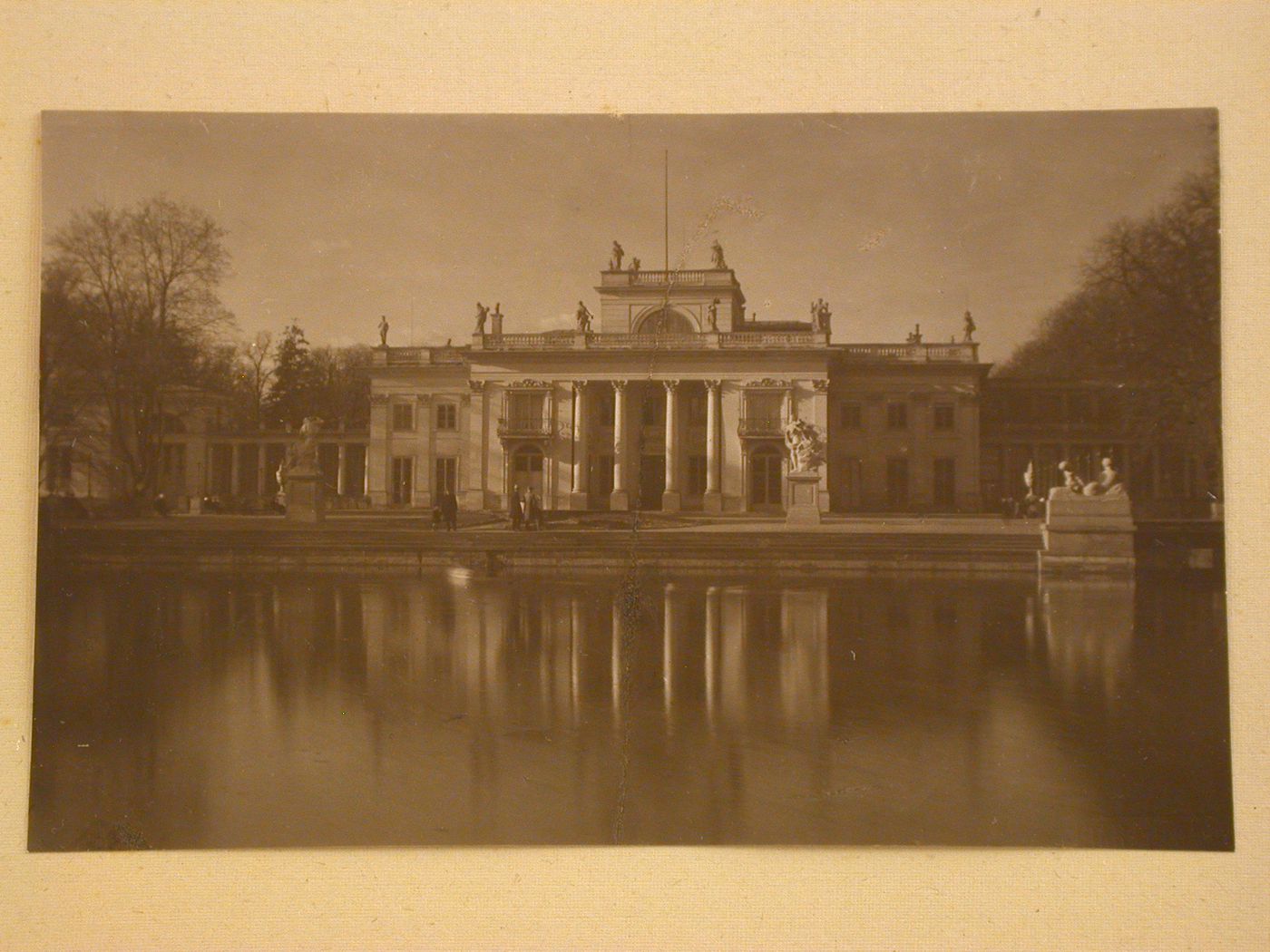 South façade, Palace on the Island, Lazienki Park, Warsaw, Poland