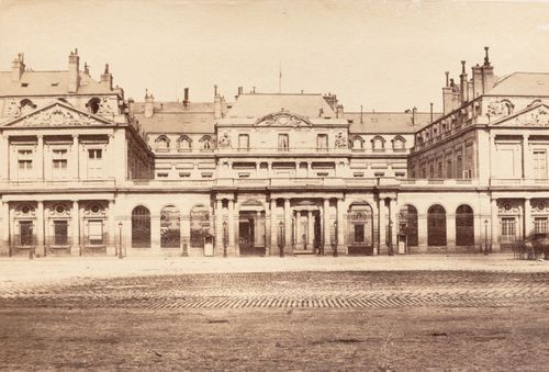 Plate from album ''Buildings, parks and streets of Paris, Versailles and environs, France''