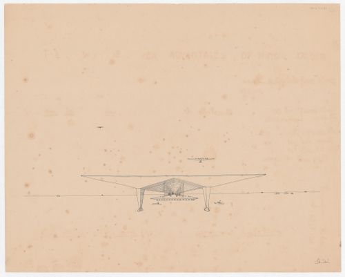 Perspective drawing for Aeropuerto, Buenos Aires, Argentina