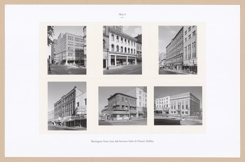 Plate 6: Barrington Street, Halifax (3 of 4), from the portfolio A Nova Scotia Archive