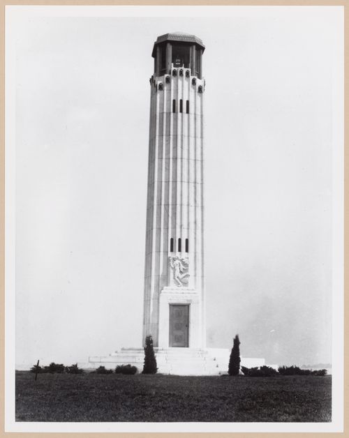 View of the Livingstone Memorial Lighthouse, Belle Isle, Detroit, Michigan