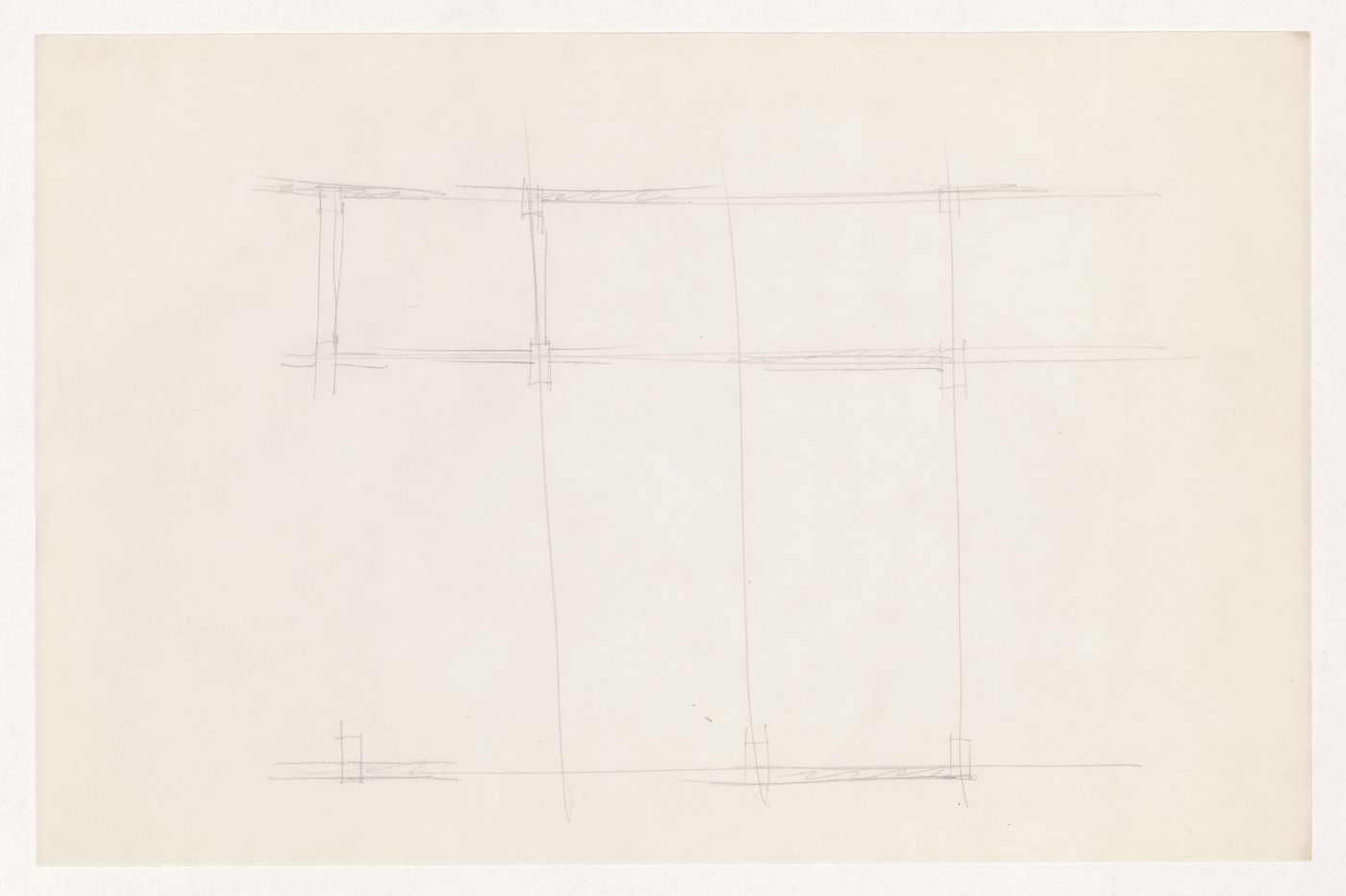 Partial sketch plan for the Gymnasium