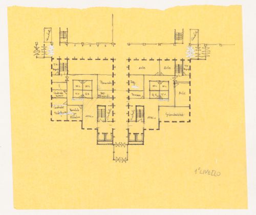 Plan for Fabbrica attrezature ospedaliere a Sysran, Soviet Union (now Russia)