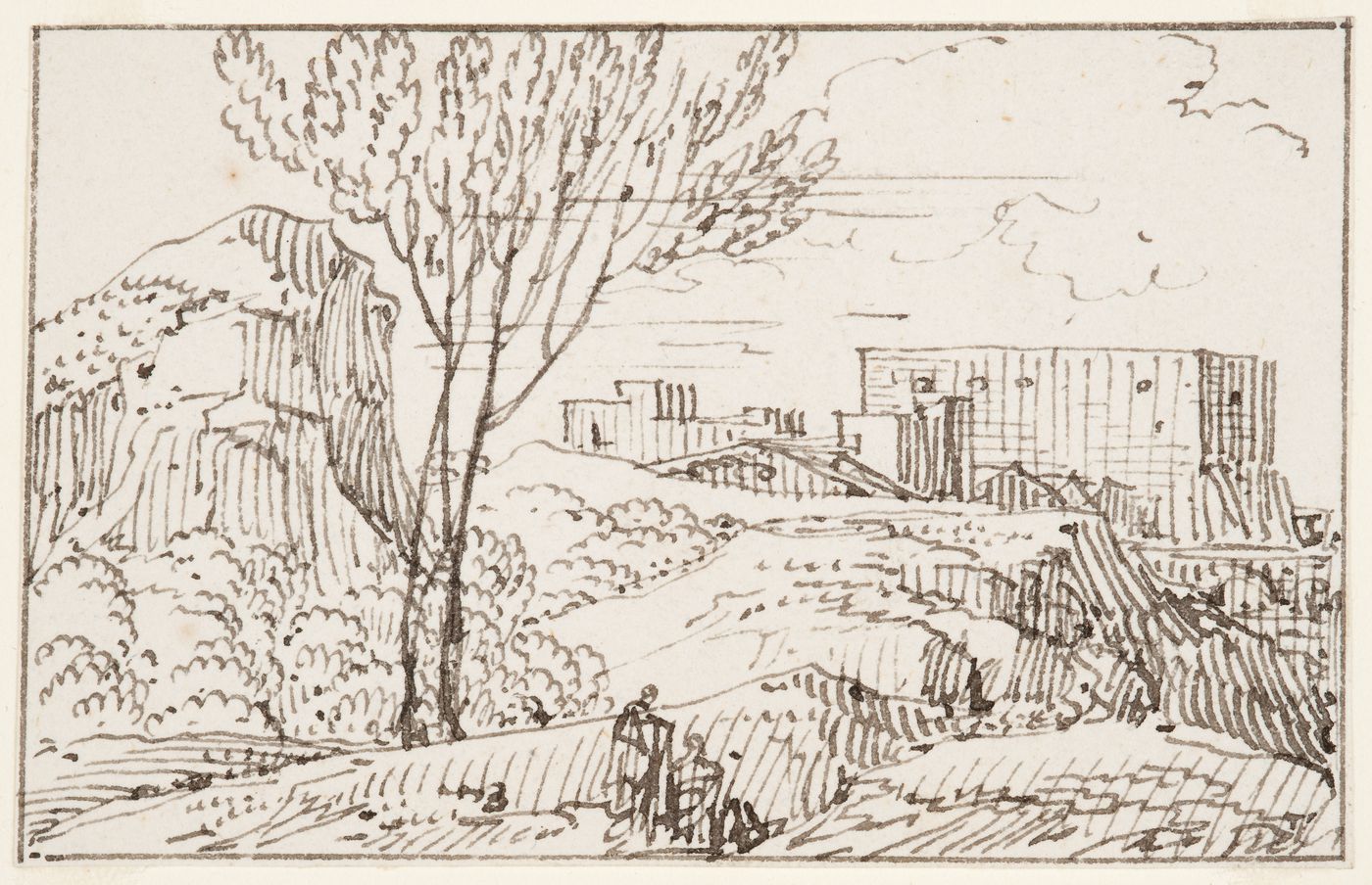 Imaginary view of Rome