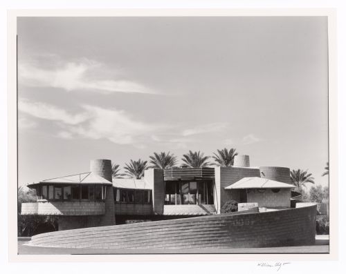 General view showing ramp, from the series The David and Gladys Wright House