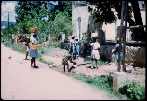 Street scene, Haiti