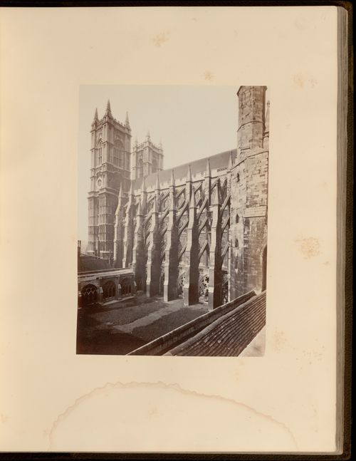 Plate from book ''The Abbey and Palace of Westminster''