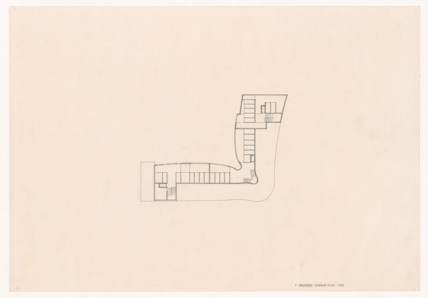 Plan for storage area for Edificio de Apartamentos Bonjour Tristesse [Bonjour Tristesse residential complex], Block 121, Berlin, Germany