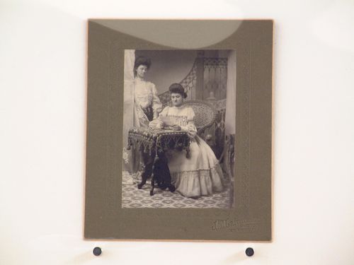 Portrait of two unknown women