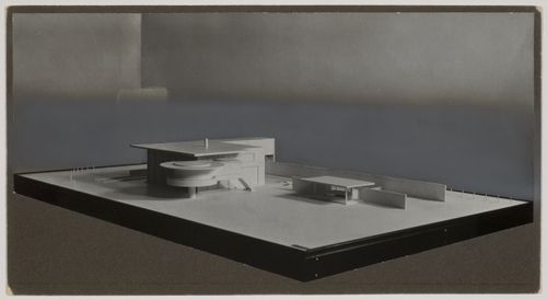 Photograph of a model for Johnson House, Pinehurst, North Carolina