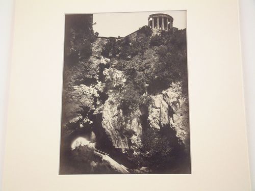 The Ravine, with Temple of the Sibyl and Grotto of Neptune, Tivoli, Italy