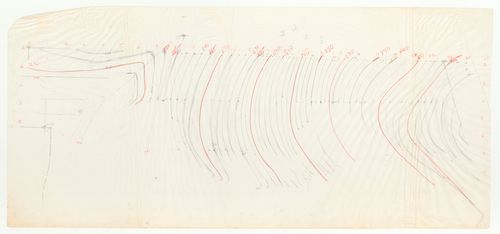 Swedenborg Memorial Chapel, El Cerrito, California: Partial contour map of site