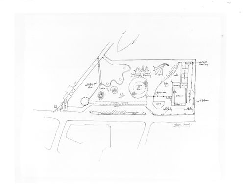 Plaza level plan for the Vancouver Convention Centre Expansion, Vancouver, British Columbia