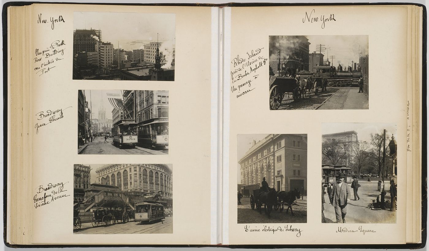 Rhode Island pres de l'usine de la Barber Asphalt Co. Un passage a niveau, New York City, New York