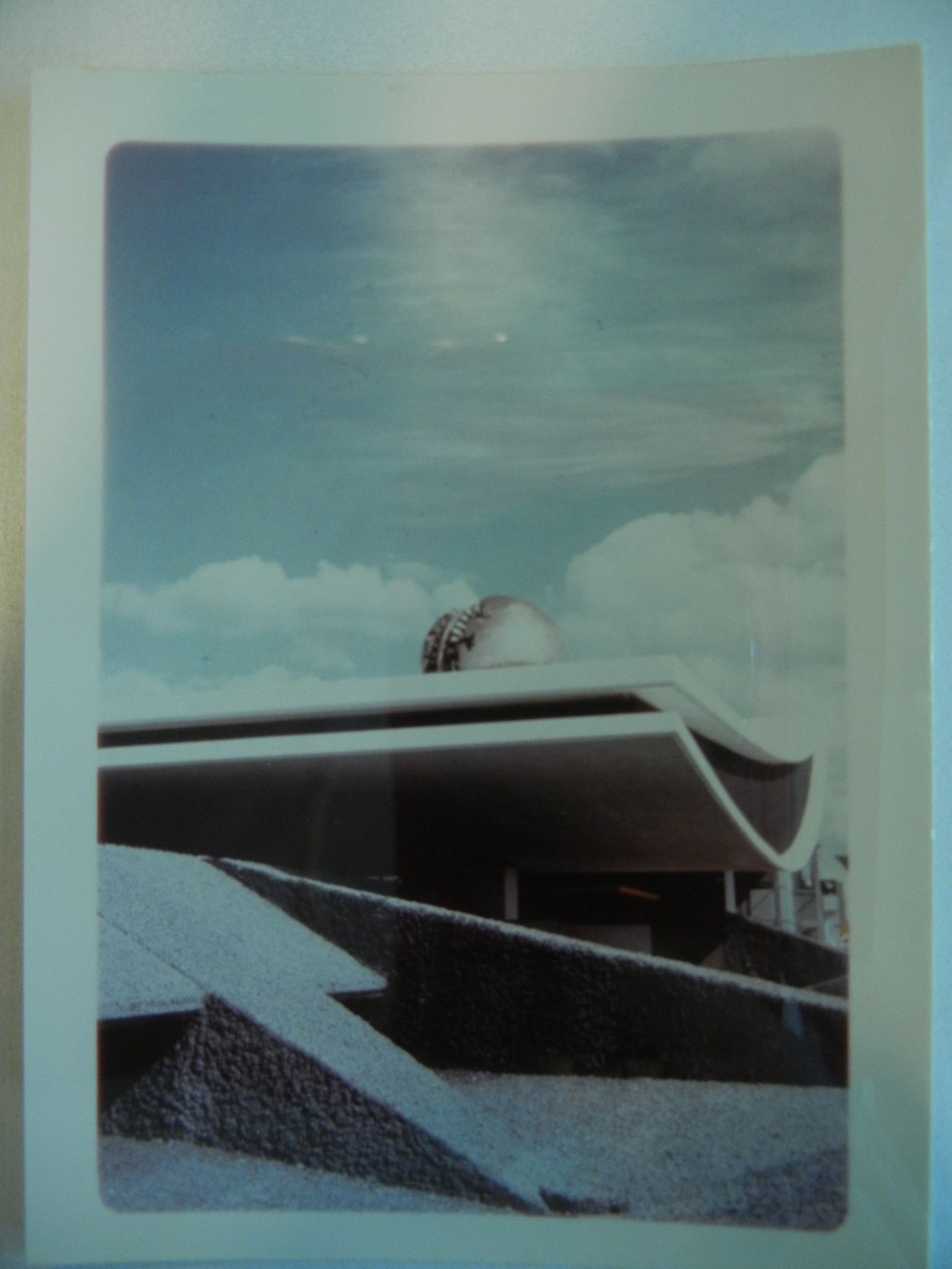 Partial view of the Pavilion of Italy, Expo 67, Montréal, Québec