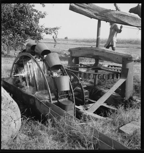 Digging machinery in Chandigarh's area before the construction, India