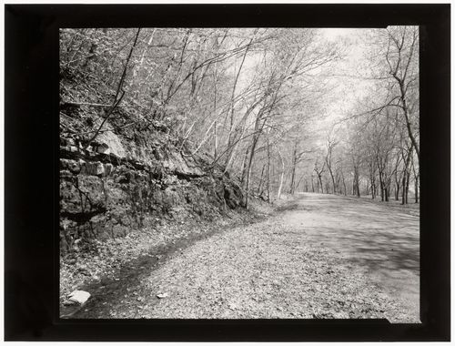View along the Carriage Road, Mount Royal, Montréal, Québec