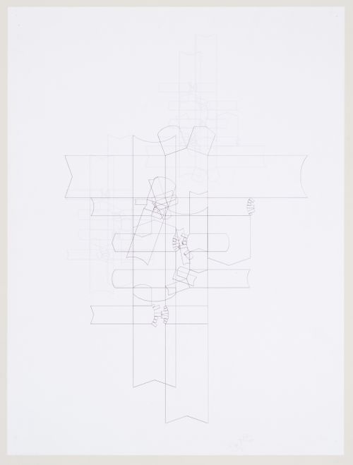 Schematic plan, Biozentrum - Biology Center for the J.W. Goethe University, Frankfurt am Main, Germany
