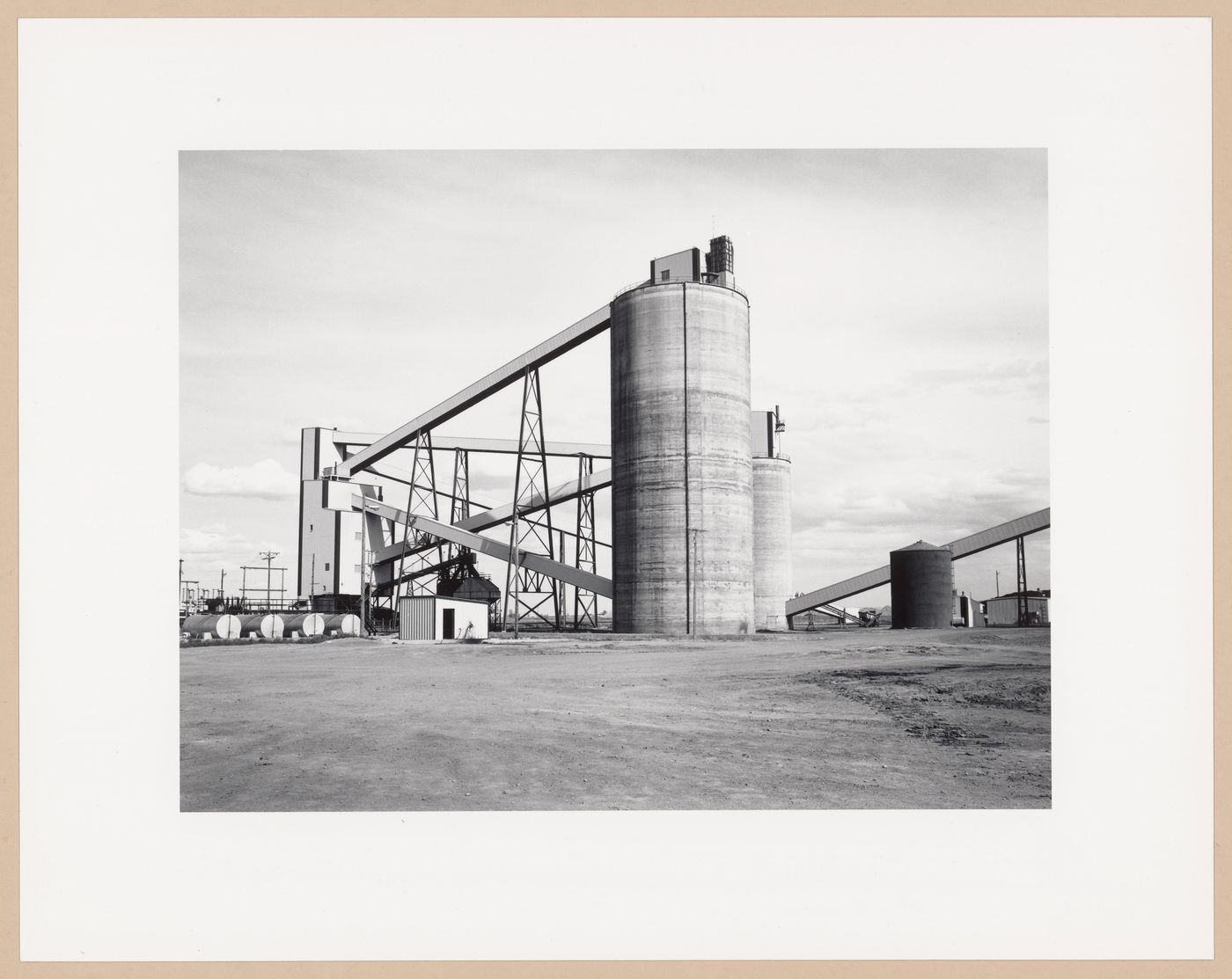 Charcoal silo, Bienfait Coal Co. Ltd., Estevan, Saskatchewan, from the series The Forms of Canadian Industrial Architecture