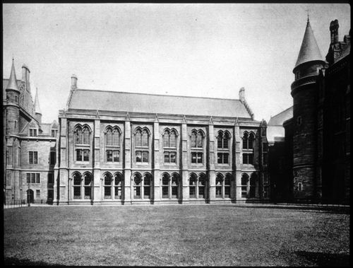 Plate from album ''University of Glasgow, Old and New''