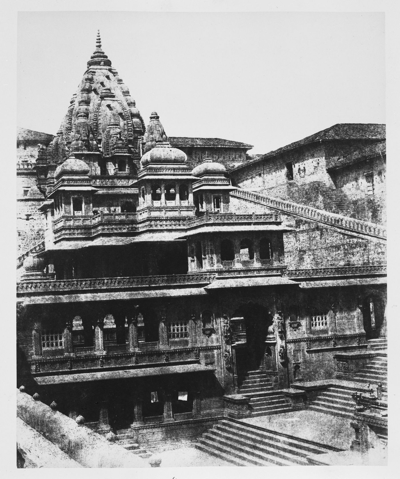 View of a temple, Mundleysir [?], India