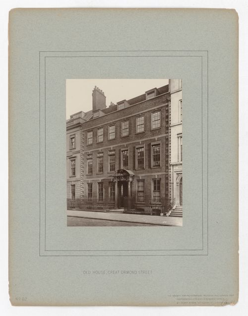 Old house, Great Ormond Street