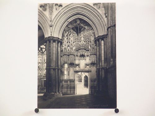 View into Bishop Alcock's Chapel, Ely Cathedral, Ely, England