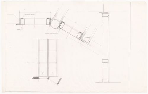 Floor plans for Casa Spataro, Milan, Italy