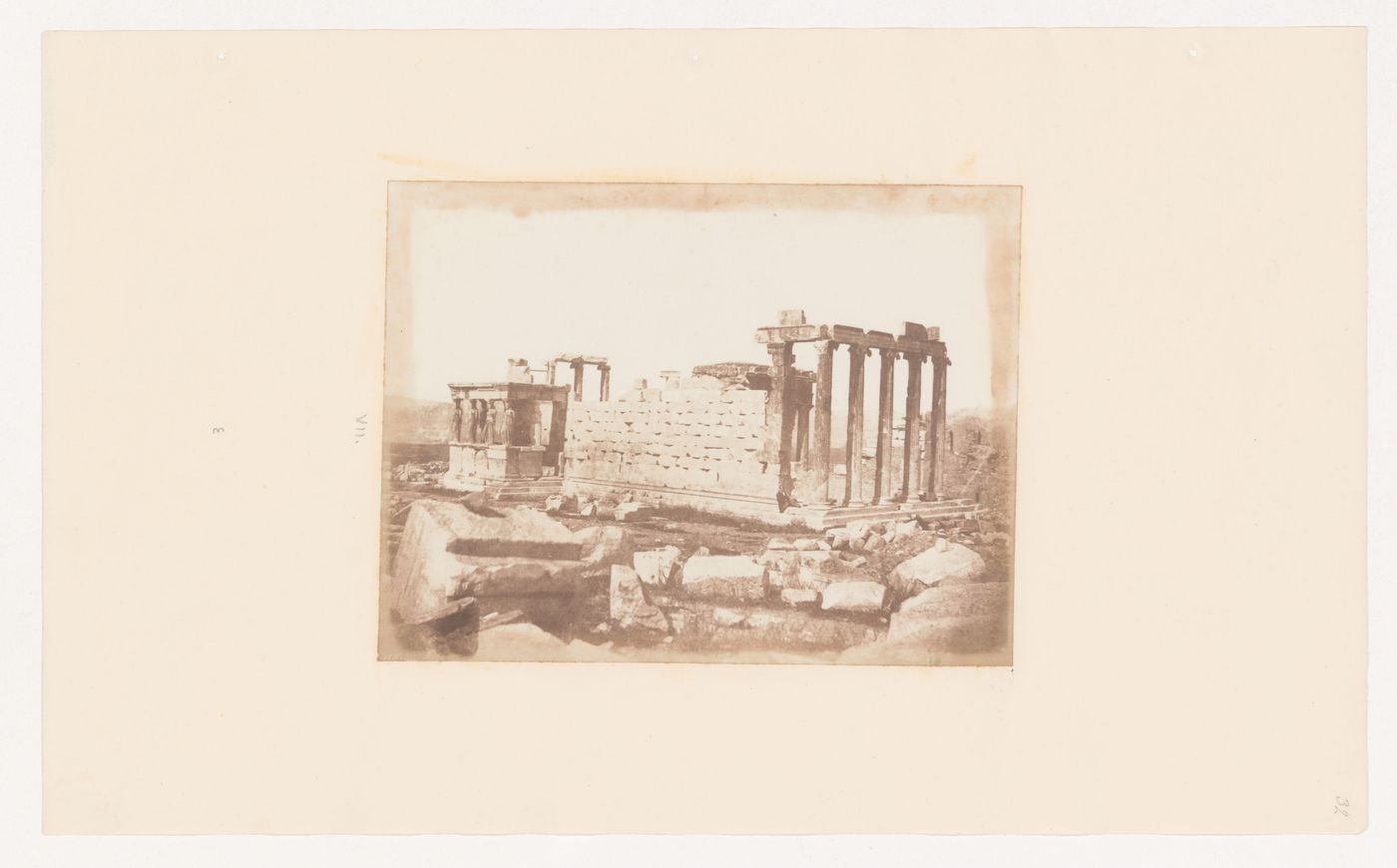The Erechtheion - south-eastern angle