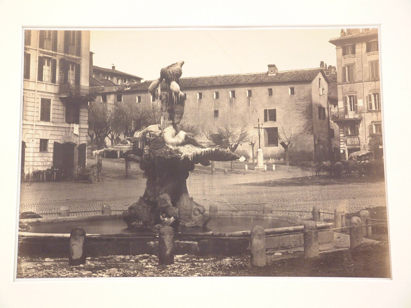 Piazza Barberini, Winter
