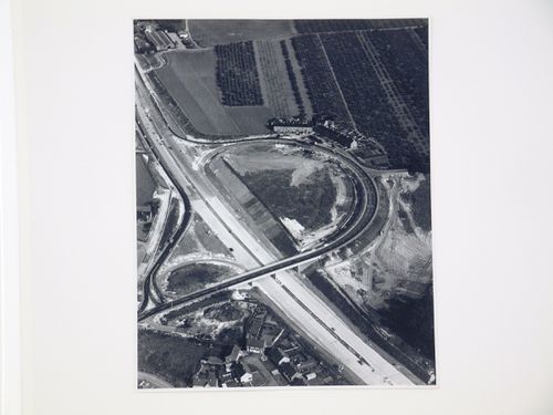 Aerial view of the Swanley Bypass, England