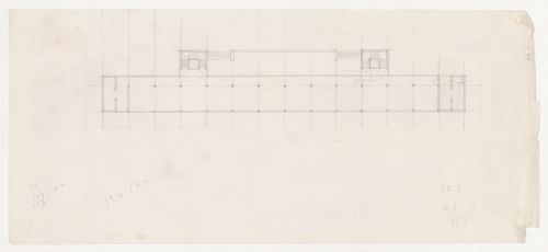 Partial plan for Illinois Institute of Technology, possibly for an engineering building