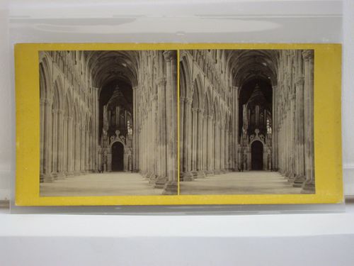 Beverly Minster - The Nave, looking East. No. 462 [from the west]