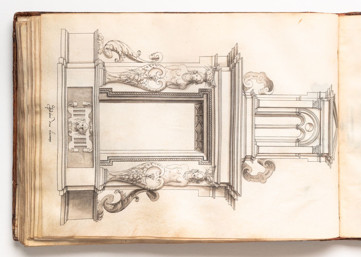 Design for an ornamented dormer window