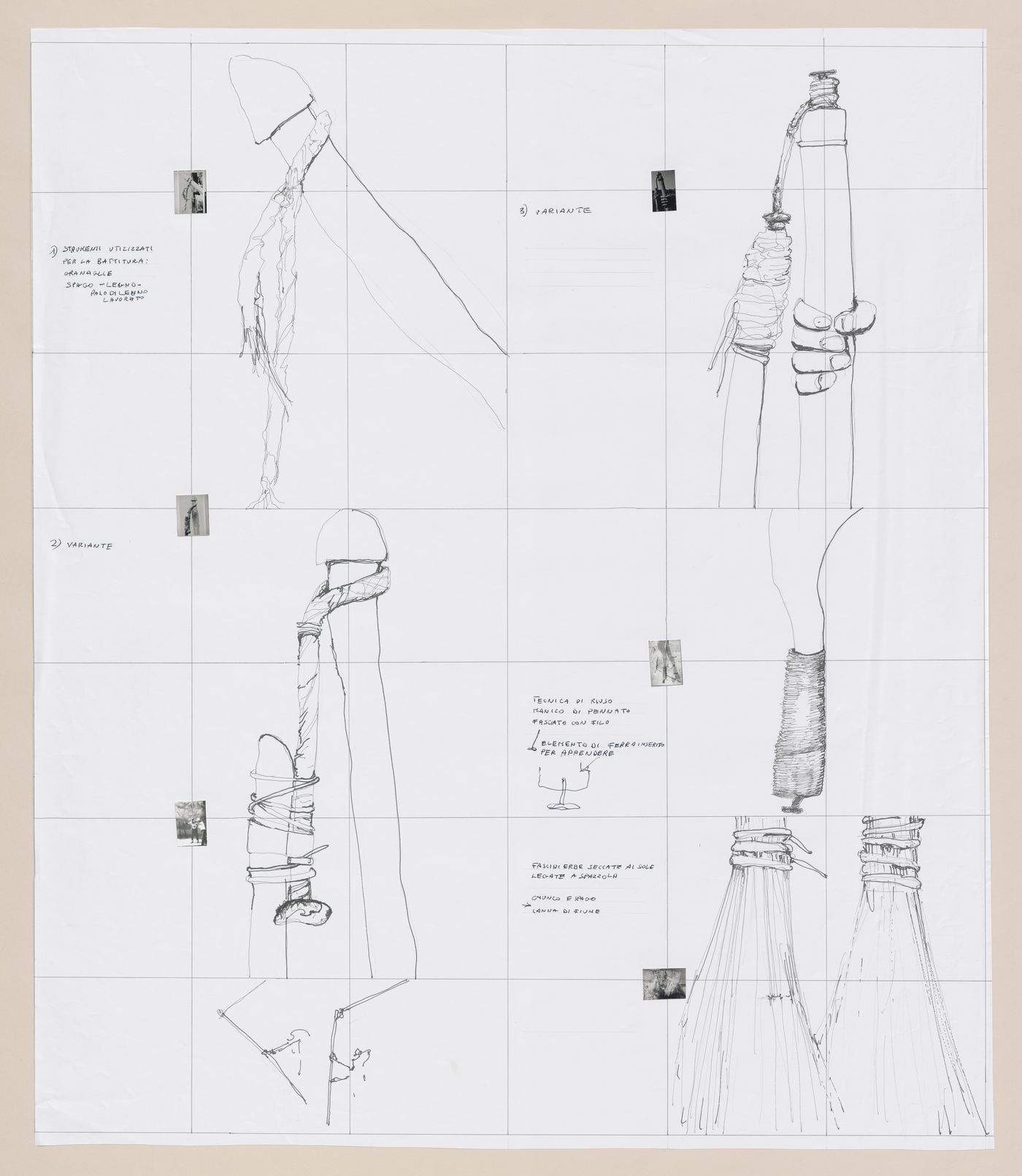 Sketches for Zeno, une cultura autosufficiente [Zeno, a self-sufficient culture]