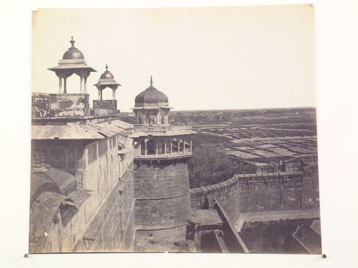 View of the Agra Fort showing the Zenana (also known as the Ladies' Pavilion), Agra, India