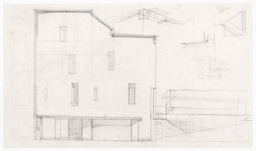 Exterior elevation for Casa Miggiano, Otranto, Italy