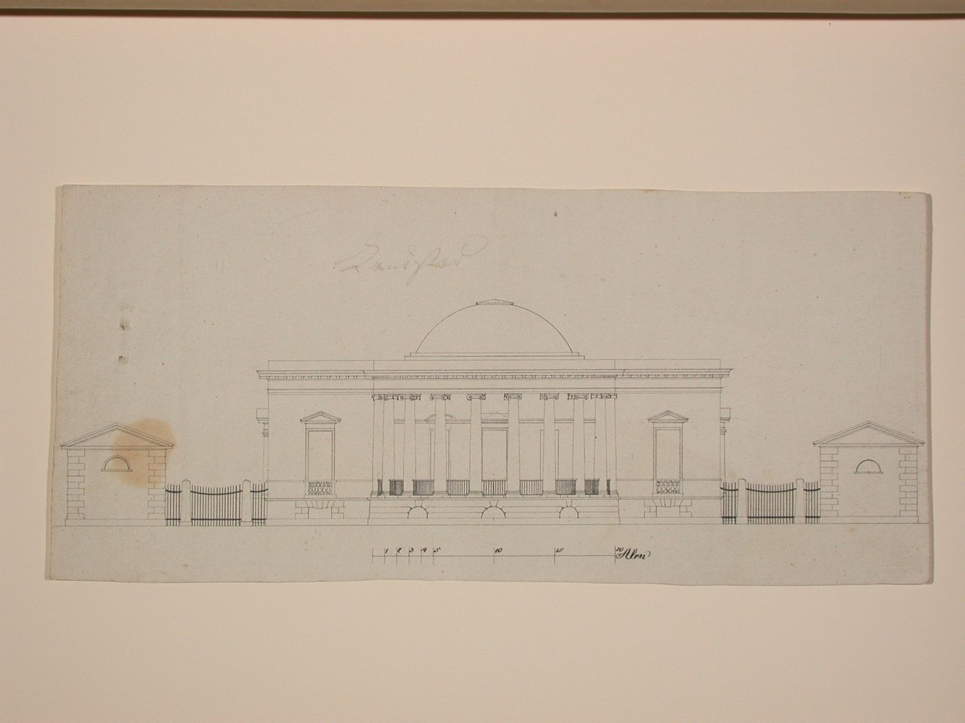 Design for a monumental building