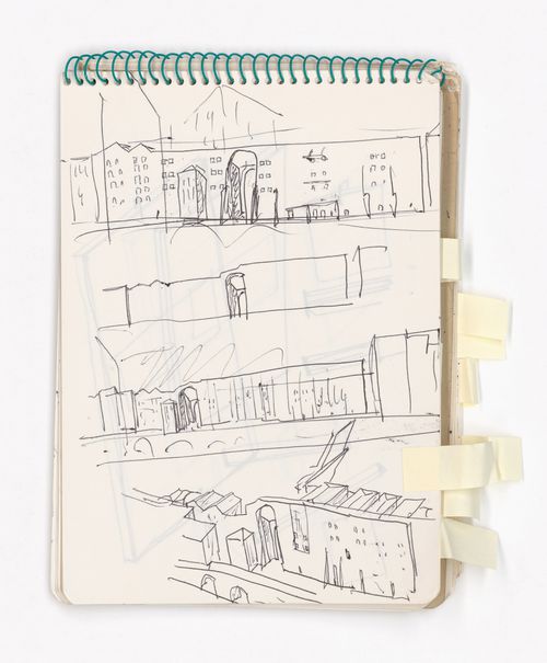 Sketchbook: Largo Da Lada - Vista Porto