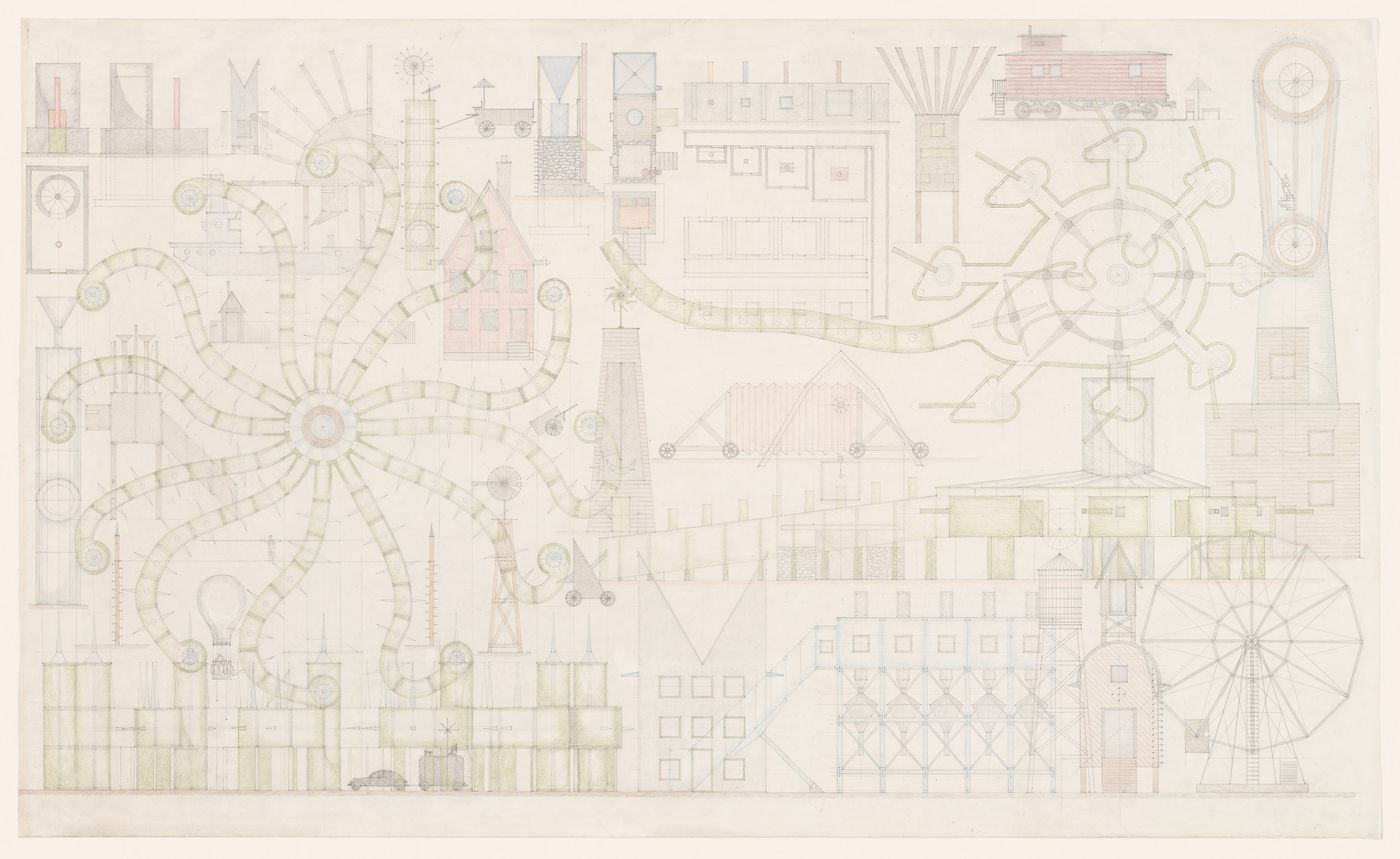 Presentation drawing for the Lancaster/Hanover Masque