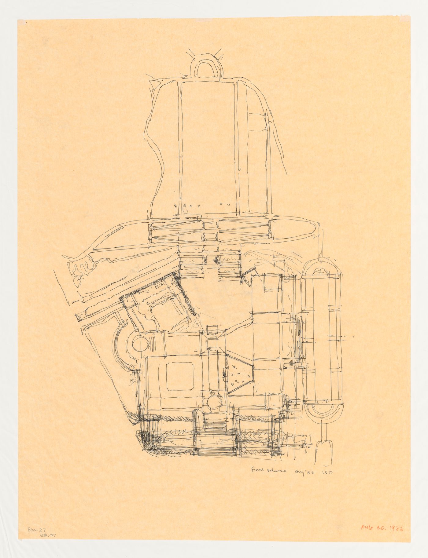 Site plan for the Brooklyn Museum master plan, fourth phase