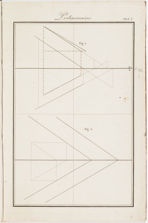 "Préliminaires": two geometry exercises