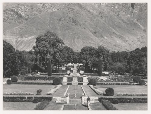 View of a garden, possibly Pinjore Gardens [Yadavindra Gardens], Pinjaur, India