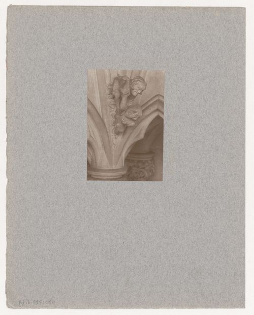 Plate from portfolio ''York Minster Chapter House''