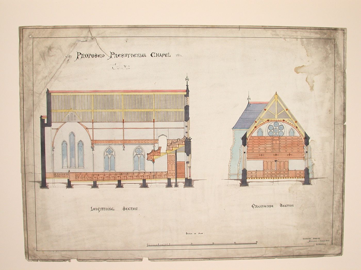 Hamlet Free Church, Liverpool - Side elevation