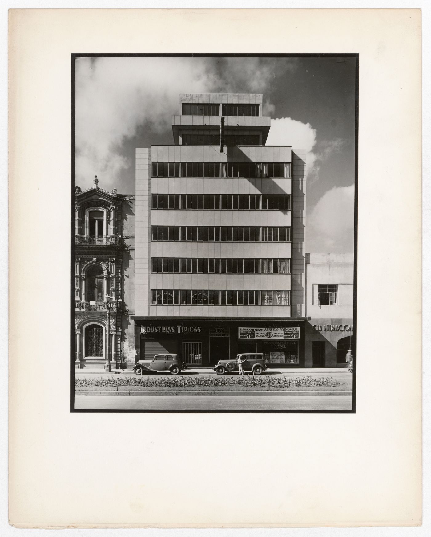 View of an office building, Avenue Juarez 60, Mexico City, Mexico