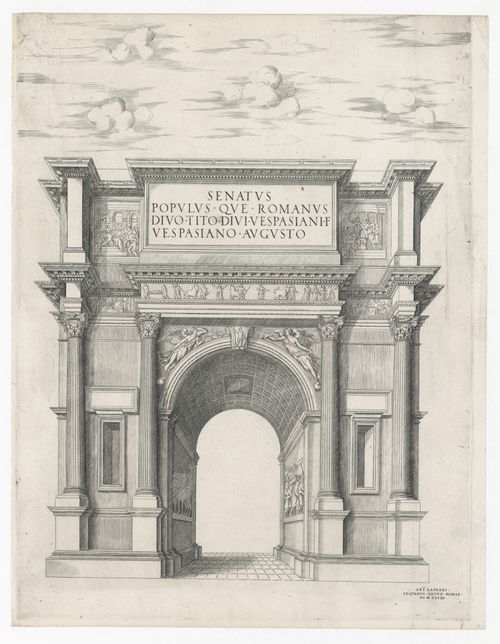 Perspective of the Arch of Titus, Rome